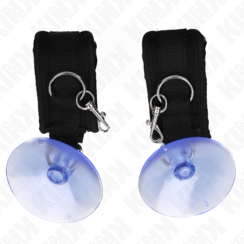 KINK - SUCTION CUP WRIST RESTRAINTS BLACK 29 - 40 CM X 5 CM - Toys "n" Us