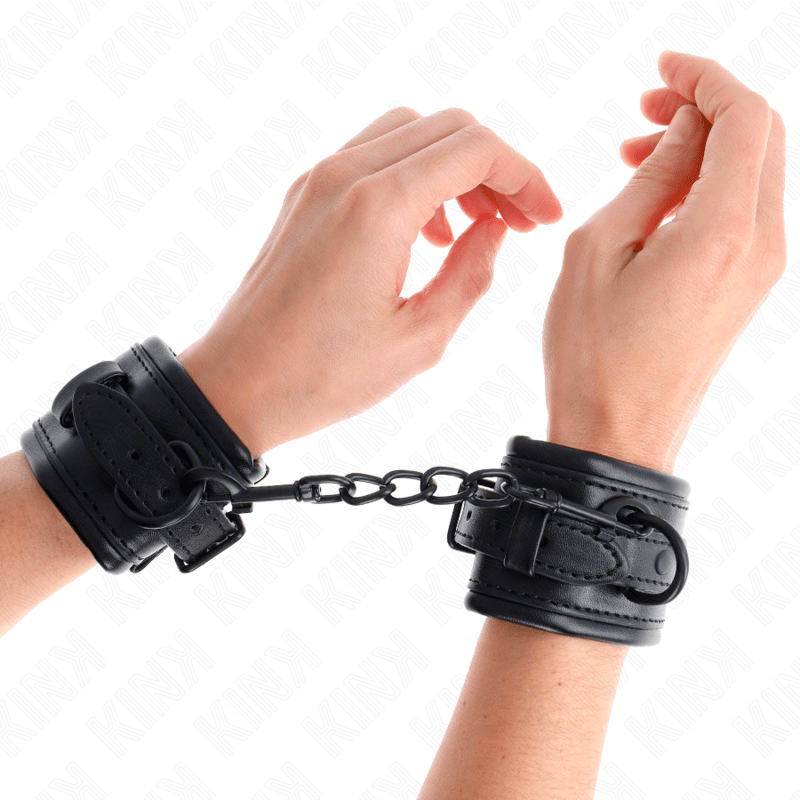 KINK - WRIST RESTRAINTS BLACK ADJUSTABLE 20 - 30 CM X 6 CM - Toys "n" Us