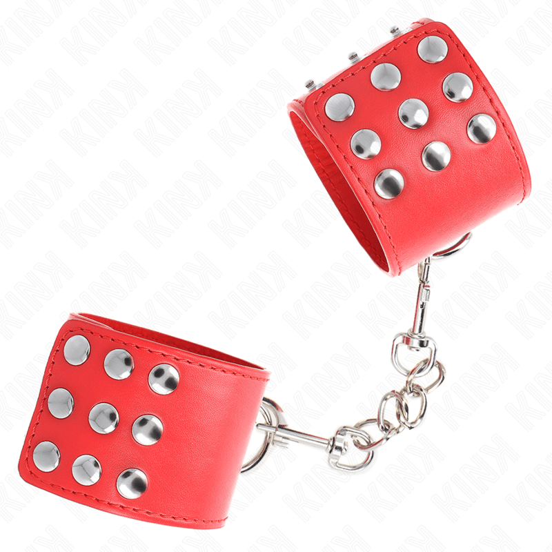 KINK - WRIST RESTRAINTS WITH SNAP FASTEN RED ADJUSTABLE 19 - 24 CM X 5.5 CM - Toys "n" Us