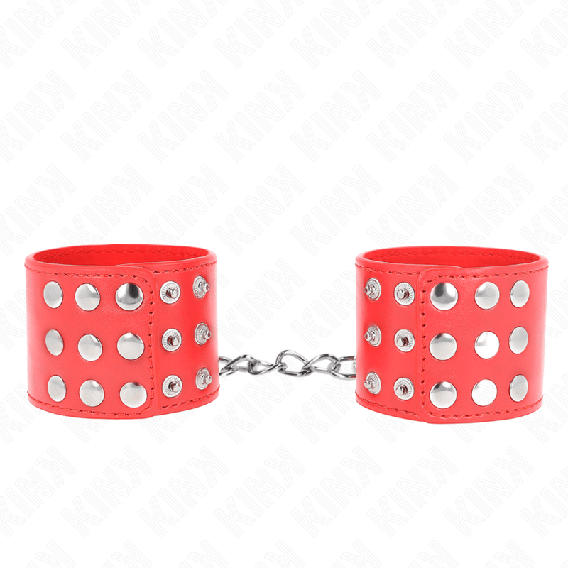 KINK - WRIST RESTRAINTS WITH SNAP FASTEN RED ADJUSTABLE 19 - 24 CM X 5.5 CM - Toys "n" Us