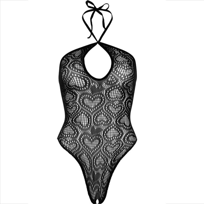 LEG AVENUE - BODY SEAMLESS HALTER NECK PRETO - Toys "n" Us