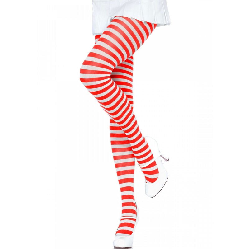 LEG AVENUE - CALAS LISTRADAS BRANCA/VERMELHA - Toys "n" Us