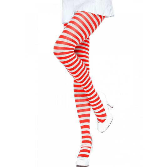 LEG AVENUE - CALAS LISTRADAS BRANCA/VERMELHA - Toys "n" Us
