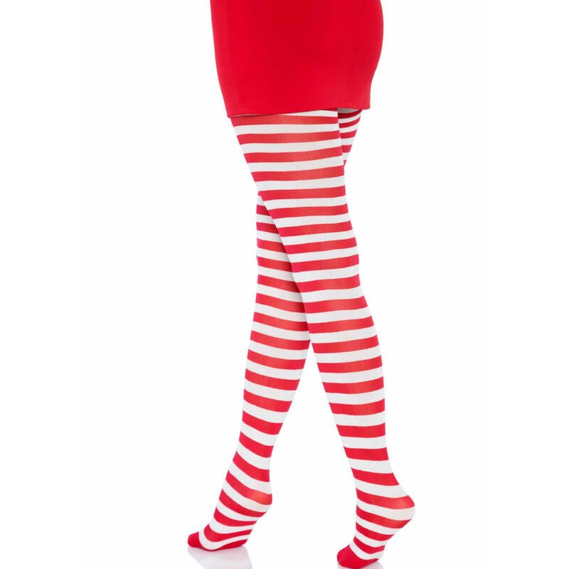 LEG AVENUE - CALAS LISTRADAS BRANCA/VERMELHA - Toys "n" Us
