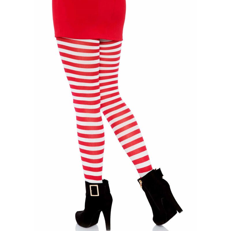 LEG AVENUE - CALAS LISTRADAS BRANCA/VERMELHA - Toys "n" Us