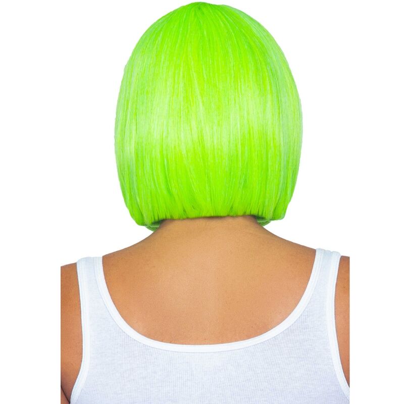 LEG AVENUE - FLUORESCENT BOB WIG NEON GREEN - Toys "n" Us