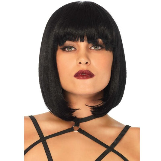 LEG AVENUE - SHORT NATURAL BOB WIG BLACK - Toys "n" Us