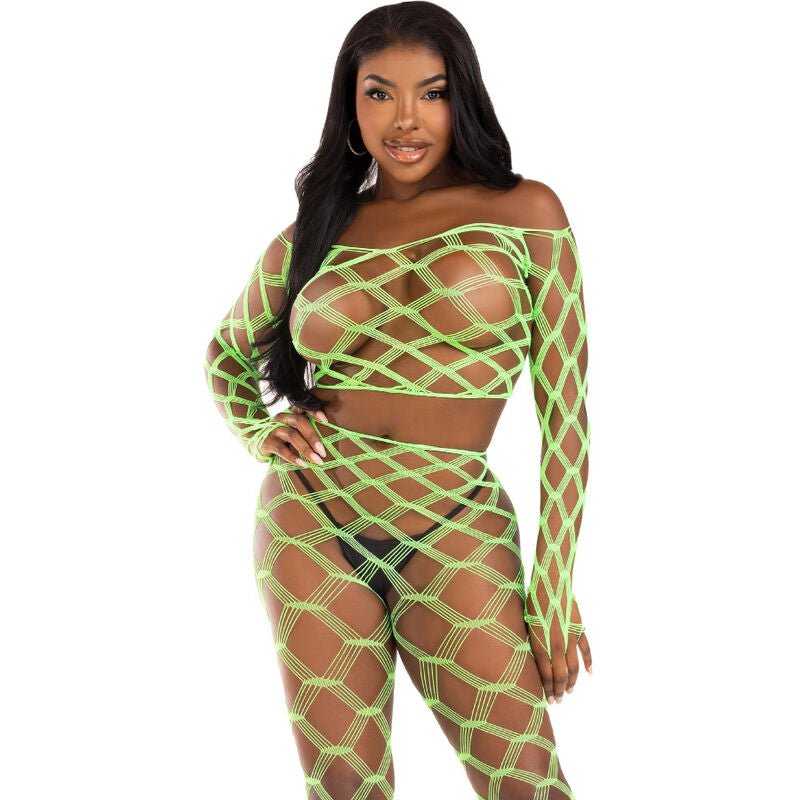 LEG AVENUE - TOP & LEGGINS HARDCORE VERDE - Toys "n" Us