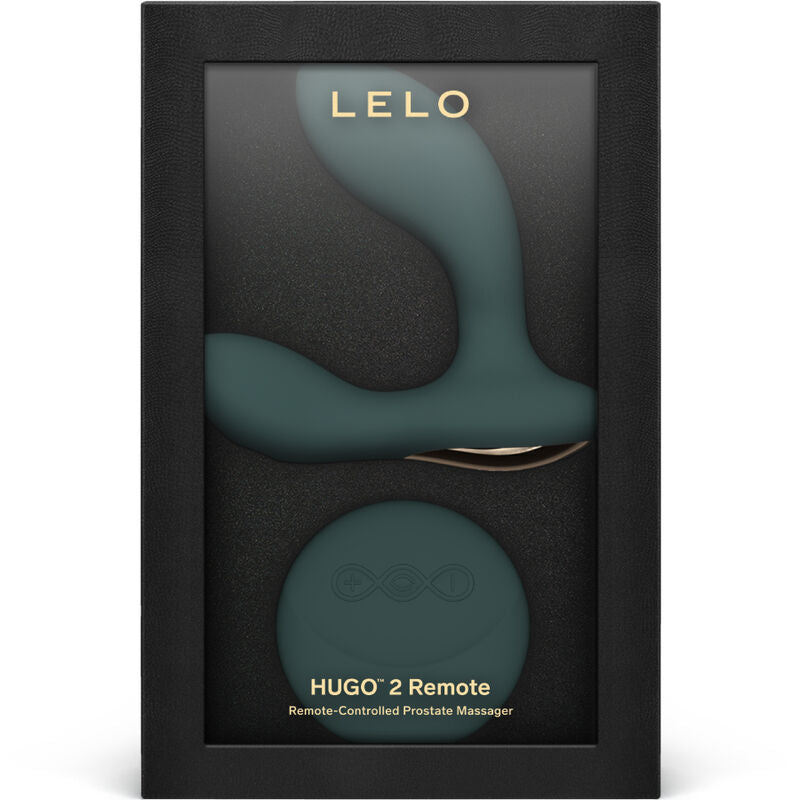 LELO - HUGO 2 VERDE MASSAGEADOR DE PRÓSTATA COM CONTROLE REMOTO - Toys "n" Us