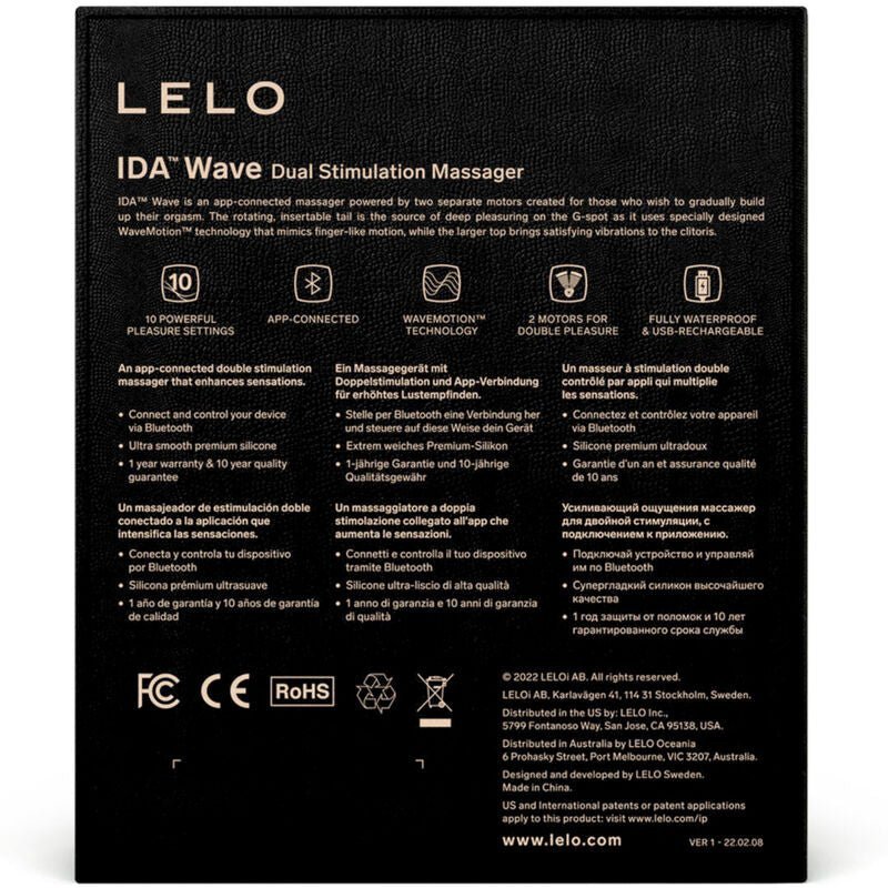 LELO - IDA WAVE CORAL COUPLES MASSAGER - Toys "n" Us