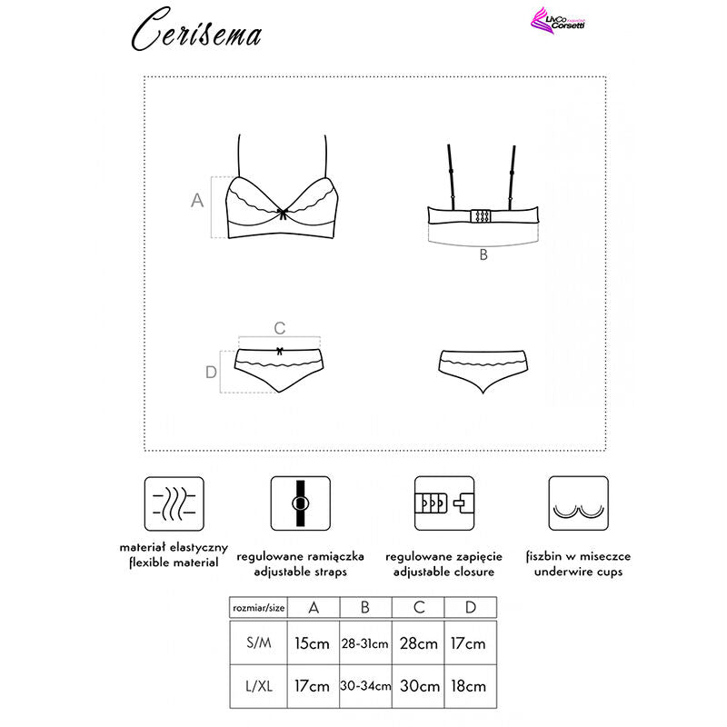 LIVCO CORSETTI FASHION - CERISEMA LC 21005 BRA + CALA CORAL - Toys "n" Us