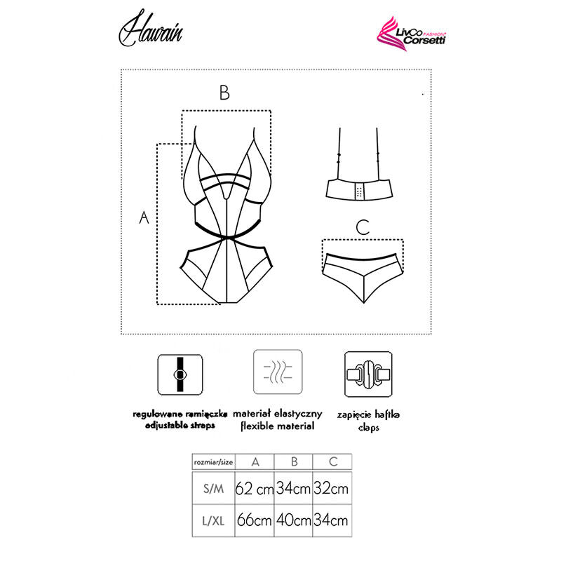 LIVCO CORSETTI FASHION - HAWAIN LC 90665 CORPO PRETO - Toys "n" Us