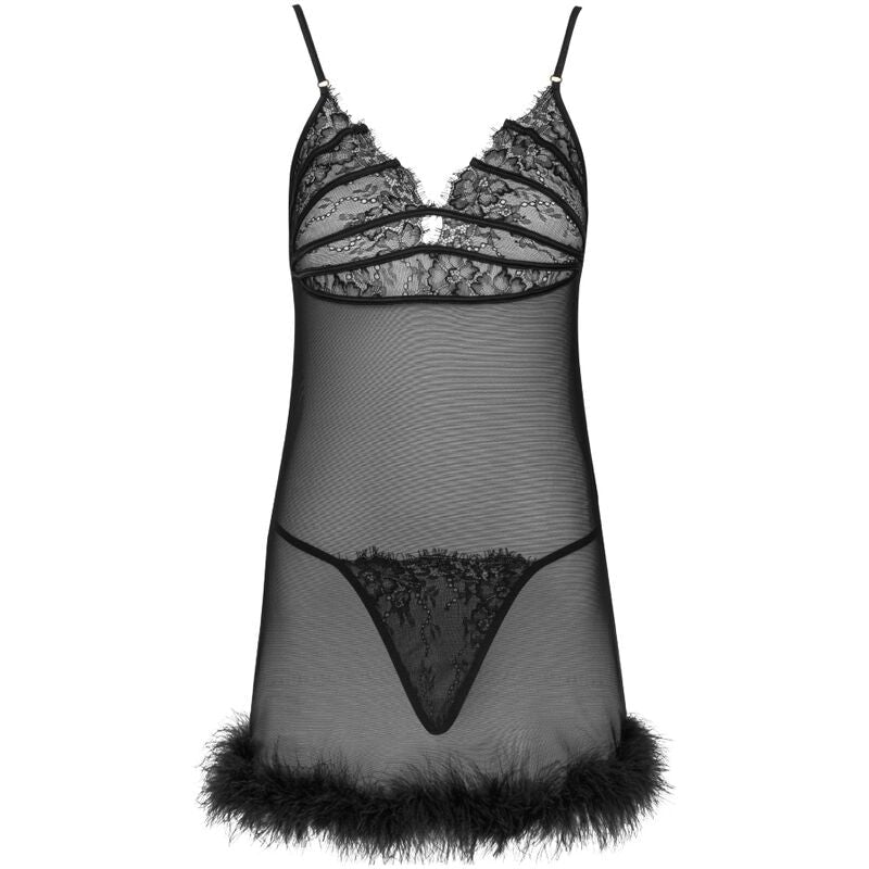 LIVCO CORSETTI FASHION - ZERUNAM SET BABYDOLL + BLACK THONG - Toys "n" Us