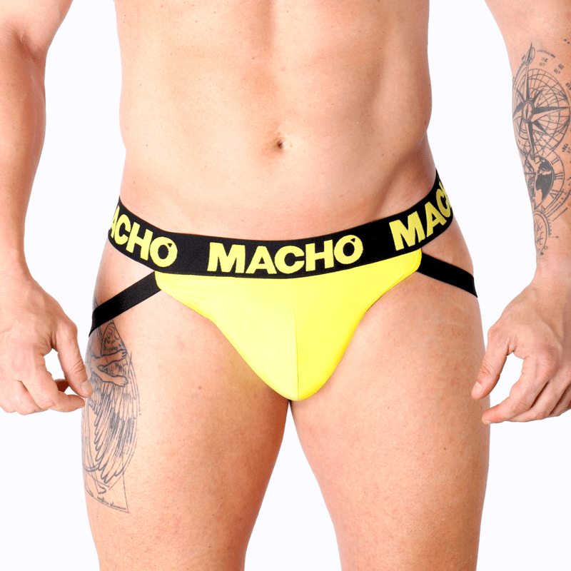 MACHO - MX25A JOCK LYCRA YELLOW XL - Toys "n" Us