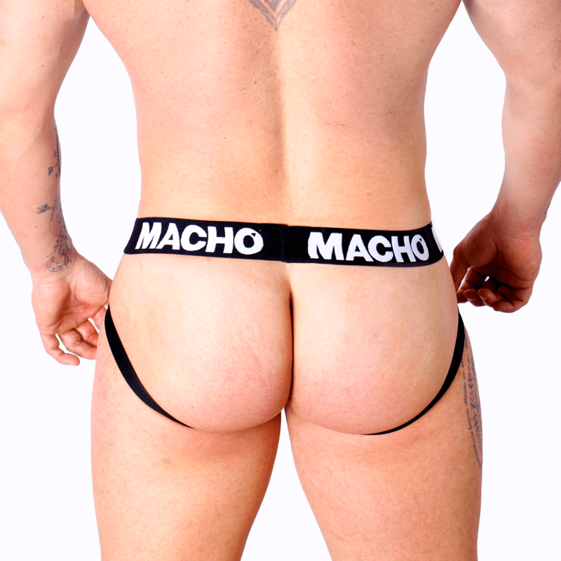 MACHO - MX25NC JOCK BLACK LEATHER XL - Toys "n" Us