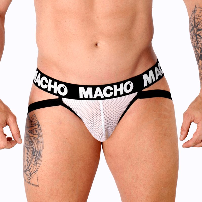 MACHO - MX26X1 JOCK GRID WHITE XL - Toys "n" Us