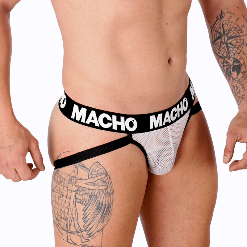 MACHO - MX26X1 JOCK GRID WHITE XL - Toys "n" Us