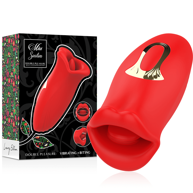 MIA - SICILIA DOUBLE PLEASURE VIBRATING + BITING - Toys "n" Us