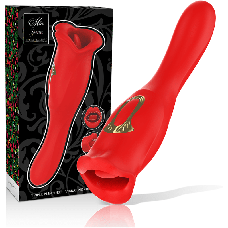 MIA - SIENA TRIPLE PLEASURE VIBRATING + BITING - Toys "n" Us