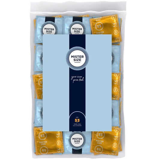MISTER SIZE - CONDOM SIZE M 53 MM (100 UNITS) - Toys "n" Us