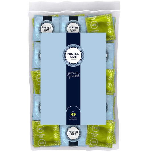 MISTER SIZE - CONDOM SIZE S 49 MM (100 UNITS) - Toys "n" Us
