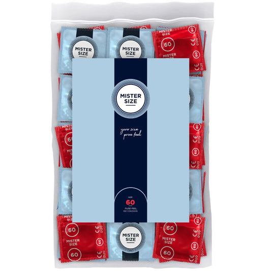MISTER SIZE - CONDOM SIZE XL 60 MM (100 UNITS) - Toys "n" Us