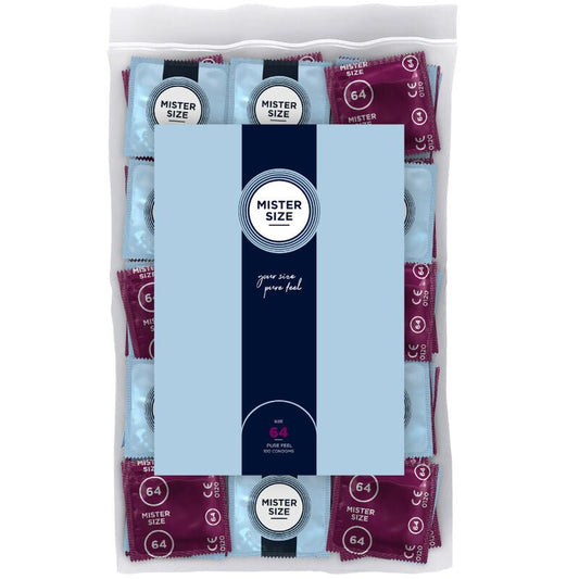 MISTER SIZE - CONDOMS SIZE XXL 64 MM (100 UNITS) - Toys "n" Us