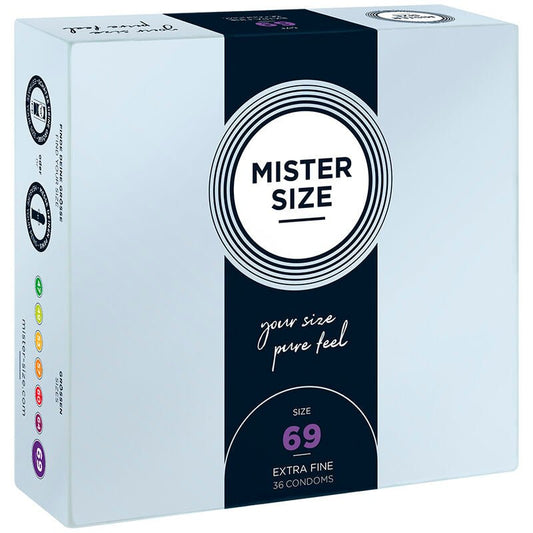 MISTER SIZE - CONDOMS SIZE XXXL 69 MM (36 UNITS) - Toys "n" Us