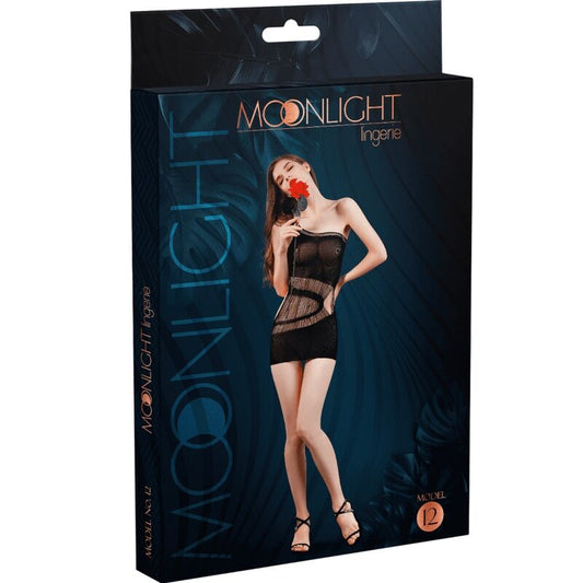 MOONLIGHT - VESTIDO MODELO 12 PRETO TAMANHO ÚNICO - Toys "n" Us