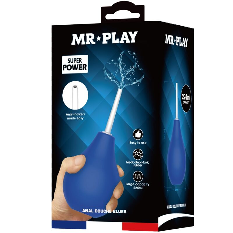 MR PLAY - ANAL DOUCHE BLUEB SUPER POWER BLUE - Toys "n" Us
