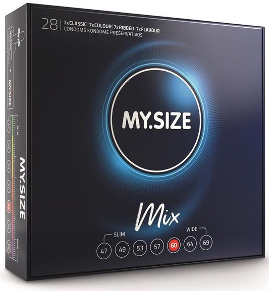MY SIZE - MIX CONDOMS 60 MM 28 UNITS - Toys "n" Us