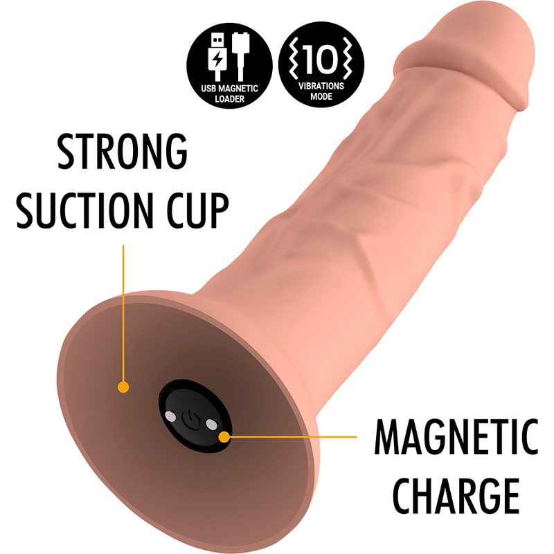 MYTHOLOGY - ASHER ORIGINAL DILDO M - VIBRATOR COMPATIBLE WITH WATCHME WIRELESS TECHNOLOGY - Toys "n" Us