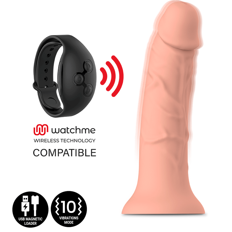 MYTHOLOGY - ASHER ORIGINAL DILDO M - VIBRATOR COMPATIBLE WITH WATCHME WIRELESS TECHNOLOGY - Toys "n" Us