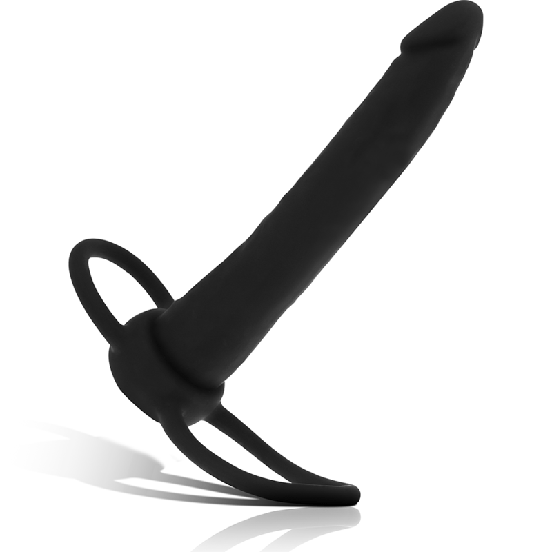 MYTHOLOGY - COBI ONYX ANAL DILDO WITH COCK AND TESTICLE RING 13 SILICONE CM - Toys "n" Us