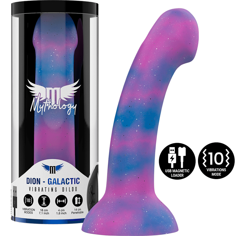 MYTHOLOGY - DION GALACTIC DILDO M - VIBRATOR WATCHME WIRELESS TECHNOLOGY COMPATIBLE - Toys "n" Us