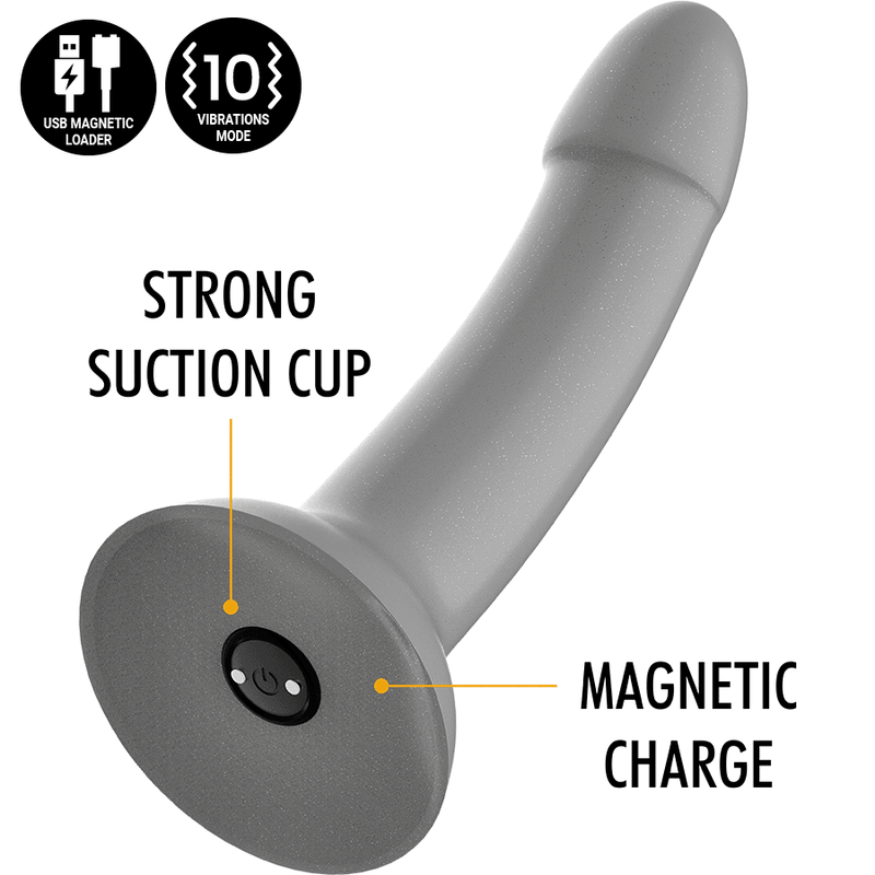 MYTHOLOGY - RUNE MAJESTIC DILDO S - VIBRATOR WATCHME WIRELESS TECHNOLOGY COMPATIBLE - Toys "n" Us