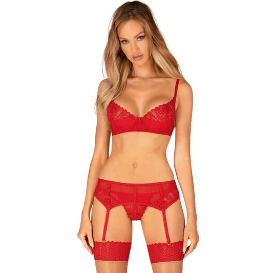 OBSESSIVE - CONJUNTO INGRIDIA TRÊS PEAS VERMELHO XS/S - Toys "n" Us