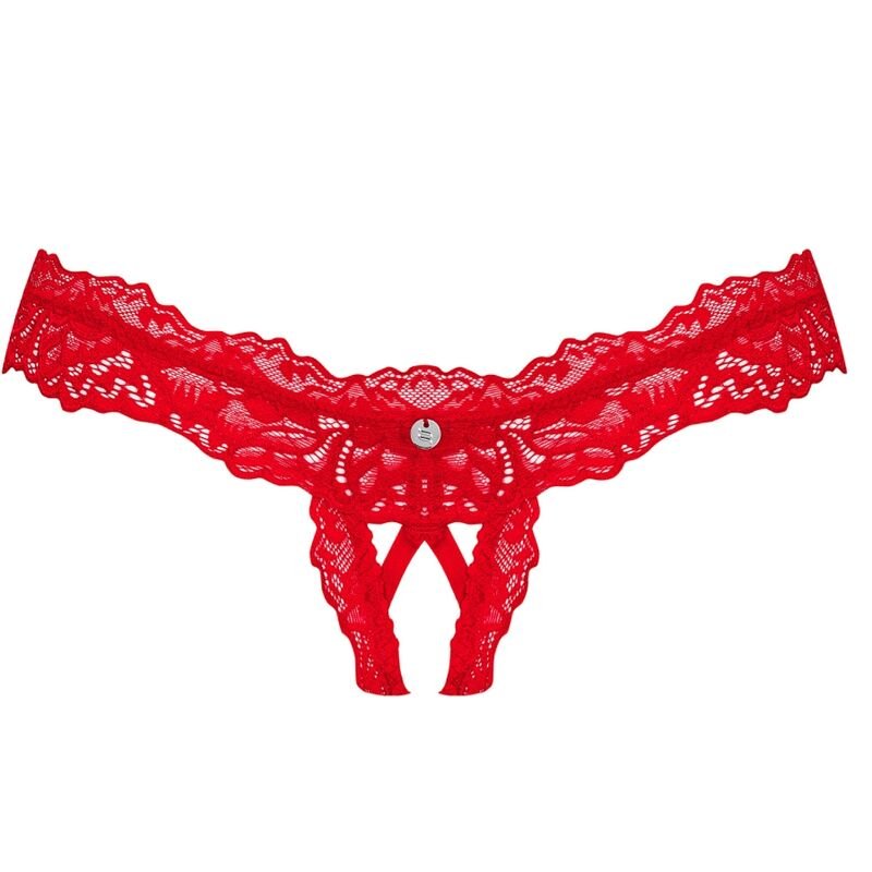 OBSESSIVE - TANGA AMOR CHERRIS SEM CROTCHLESS L/XL - Toys "n" Us