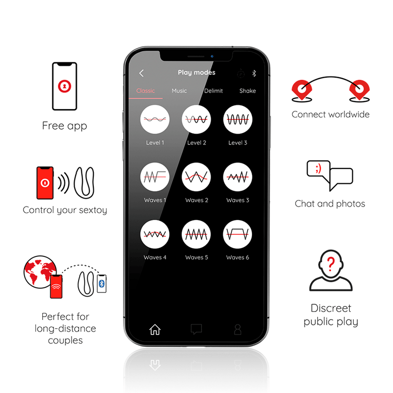 ONINDER - LISBOA PINK G - POINT & CLITORIS STIMULATOR - FREE PINK APP - Toys "n" Us