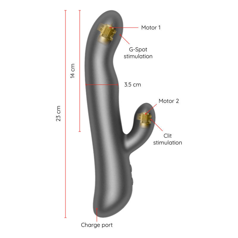 ONINDER - OSLO VIBRATION & ROTATION BLACK - FREE APP - Toys "n" Us