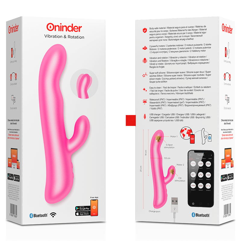 ONINDER - OSLO VIBRATION & ROTATION BLACK - FREE APP - Toys "n" Us