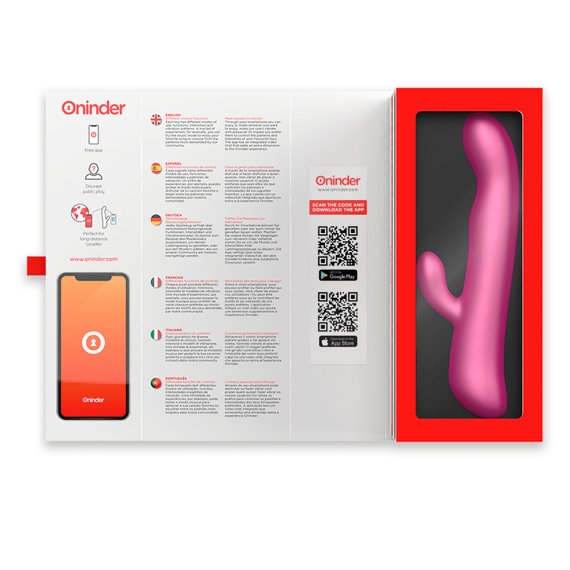 ONINDER - OSLO VIBRATION & ROTATION BLACK - FREE APP - Toys "n" Us