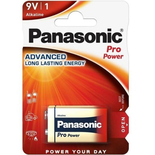 PANASONIC - PRO POWER ALKALINE 9V BATTERY LR61 BLISTER*1 - Toys "n" Us