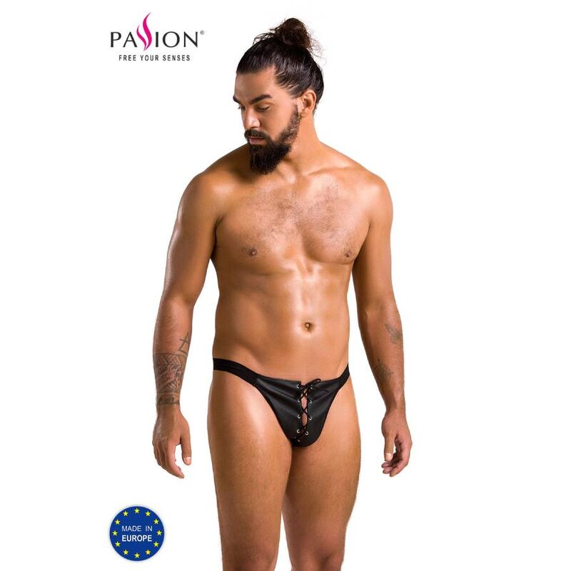 PASSION - 044 SLIP OPEN BEN BLACK L/XL - Toys "n" Us
