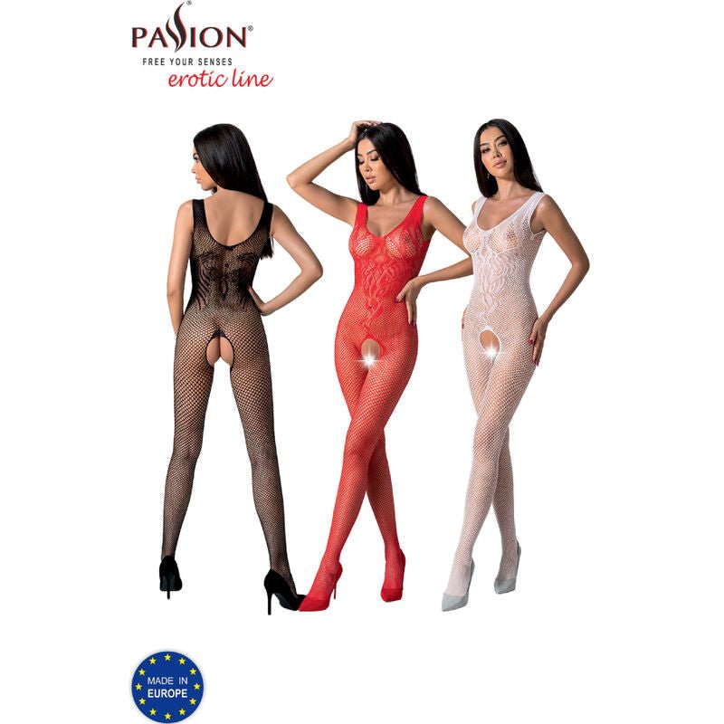 PASSION - BS098 BLACK BODYSTOCKING ONE SIZE - Toys "n" Us