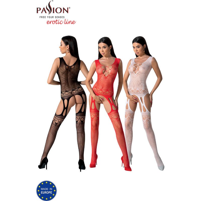 PASSION - BS099 BLACK BODYSTOCKING ONE SIZE - Toys "n" Us