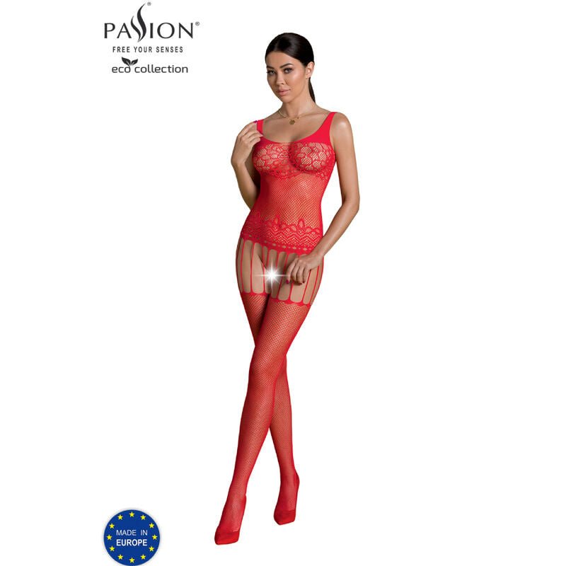 PASSION - ECO COLLECTION BODYSTOCKING ECO BS001 WHITE - Toys "n" Us