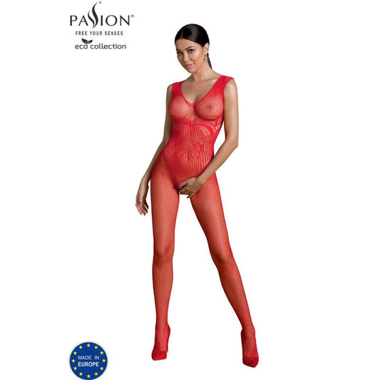 PASSION - ECO COLLECTION BODYSTOCKING ECO BS003 WHITE - Toys "n" Us
