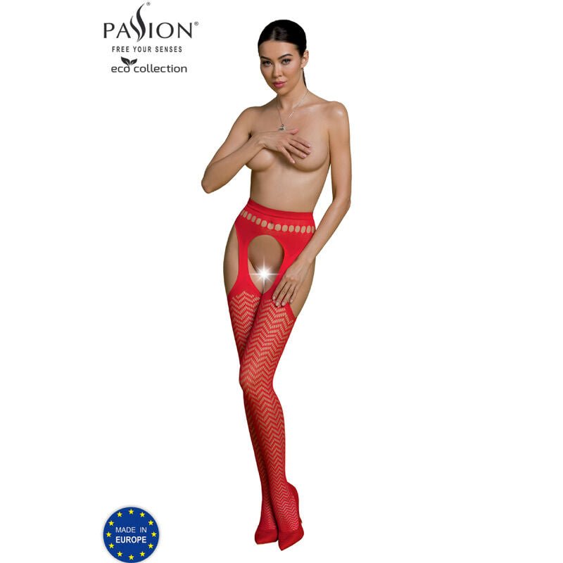 PASSION - ECO COLLECTION BODYSTOCKING ECO S002 WHITE - Toys "n" Us