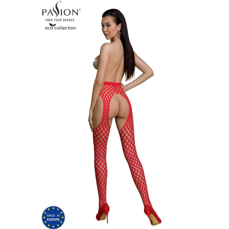PASSION - ECO COLLECTION BODYSTOCKING ECO S003 WHITE - Toys "n" Us